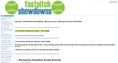 Desktop Screenshot of fastpitchshowdowns.com